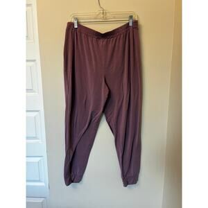 Athleta Nighttime Bliss Sleep Jogger Pants Purple Size Large
